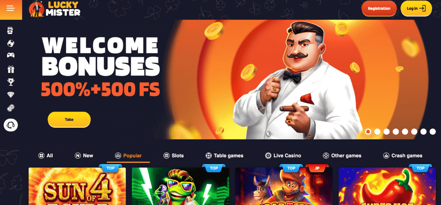 Lucky Mister Casino non Gamstop