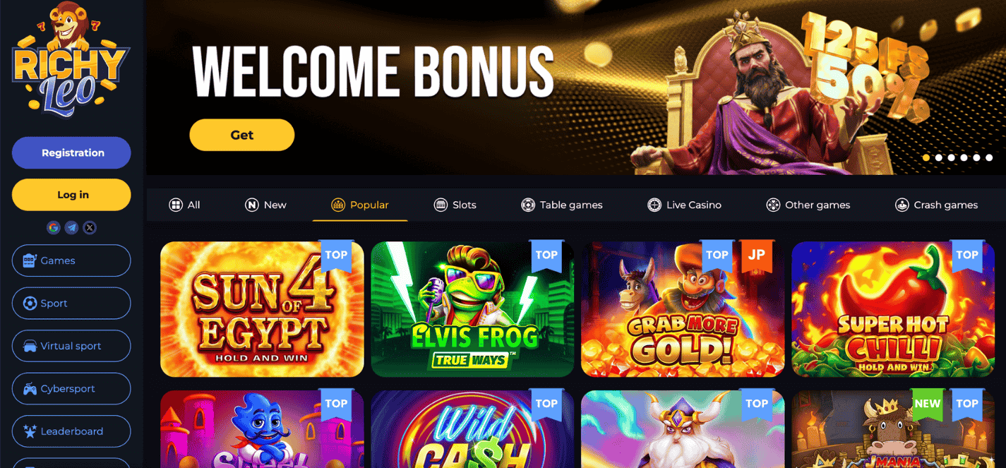 Richy Leo Casino not on GamStop